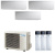 Мульти сплит-система Daikin 3MXM52N7(A) / FTXJ20AW на 3 комнаты в Троицке Мульти сплит-система Daikin 3MXM52N7(A) / FTXJ20AW на 3 комнаты